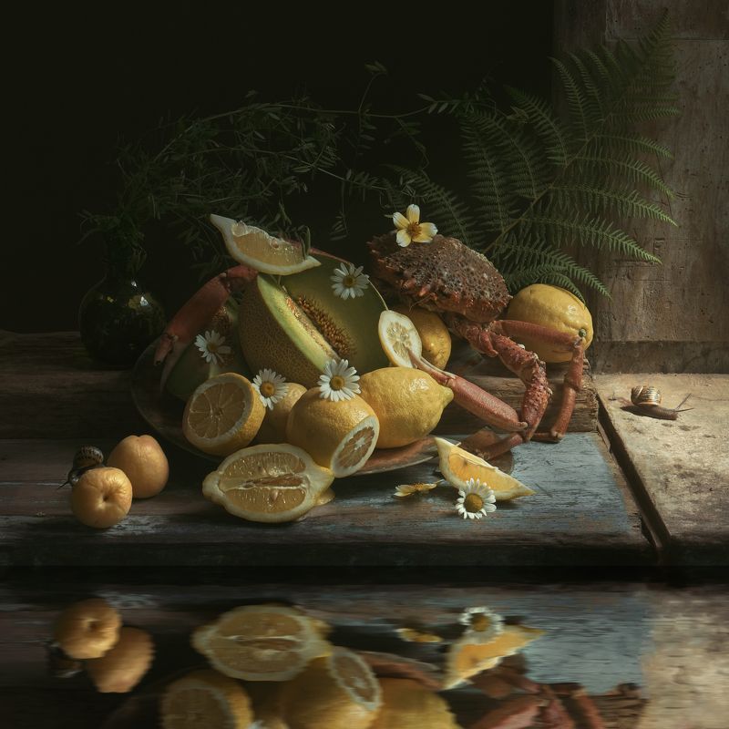 Centollo y limones фото превью