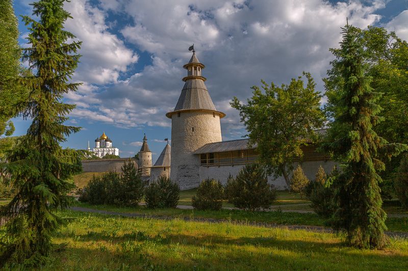 Лето, природа, небо На набережной... фото превью