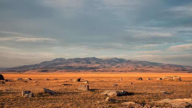В закатном свете фото превью