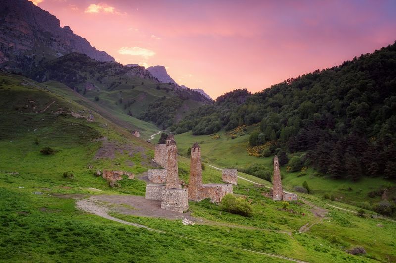 ингушетия, ний, башни Башенный комплекс \