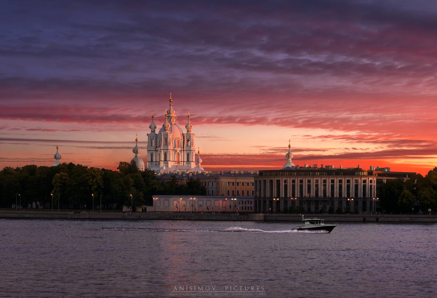 санкт-петербург, nikon, закат, архитектура, река, Dmitriy Anisimov