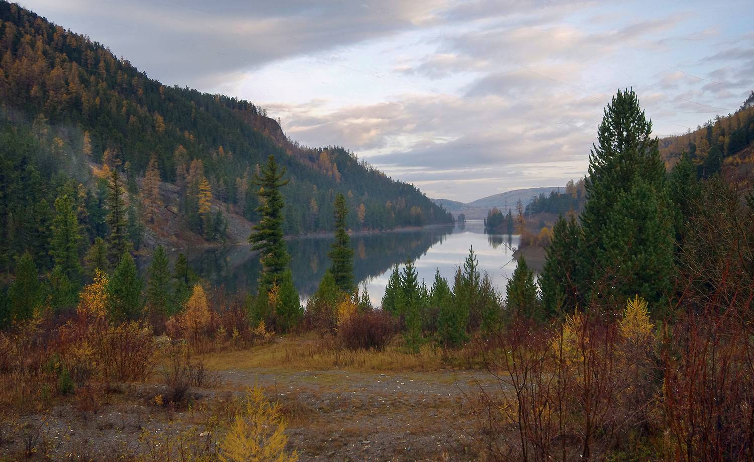алтай, озеро, вода, утро, рассвет, чейбеккель, Чичкин Валерий