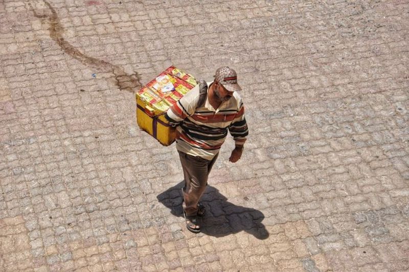 Things melted and his soul melted with them? And no one\'s heart cooled. Sad ice cream seller фото превью