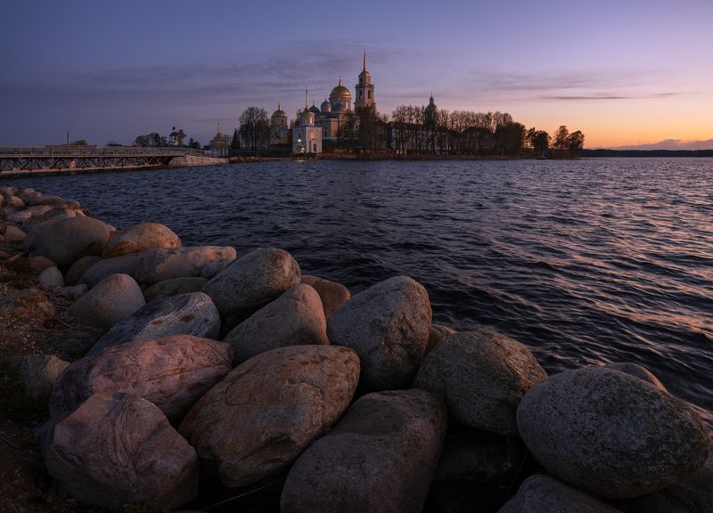 нило-столбенская пустынь, нилова пустынь, селигер, вечер Вечер на Селигере фото превью