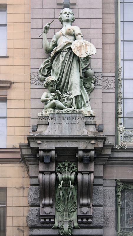 искусство, архитектура, скульптура, санкт-петербург, история, городской пейзаж Искусство фото превью