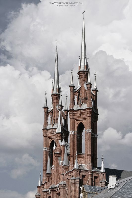 архитектура, костёл, неоготика, храм, история, самара Костёл фото превью