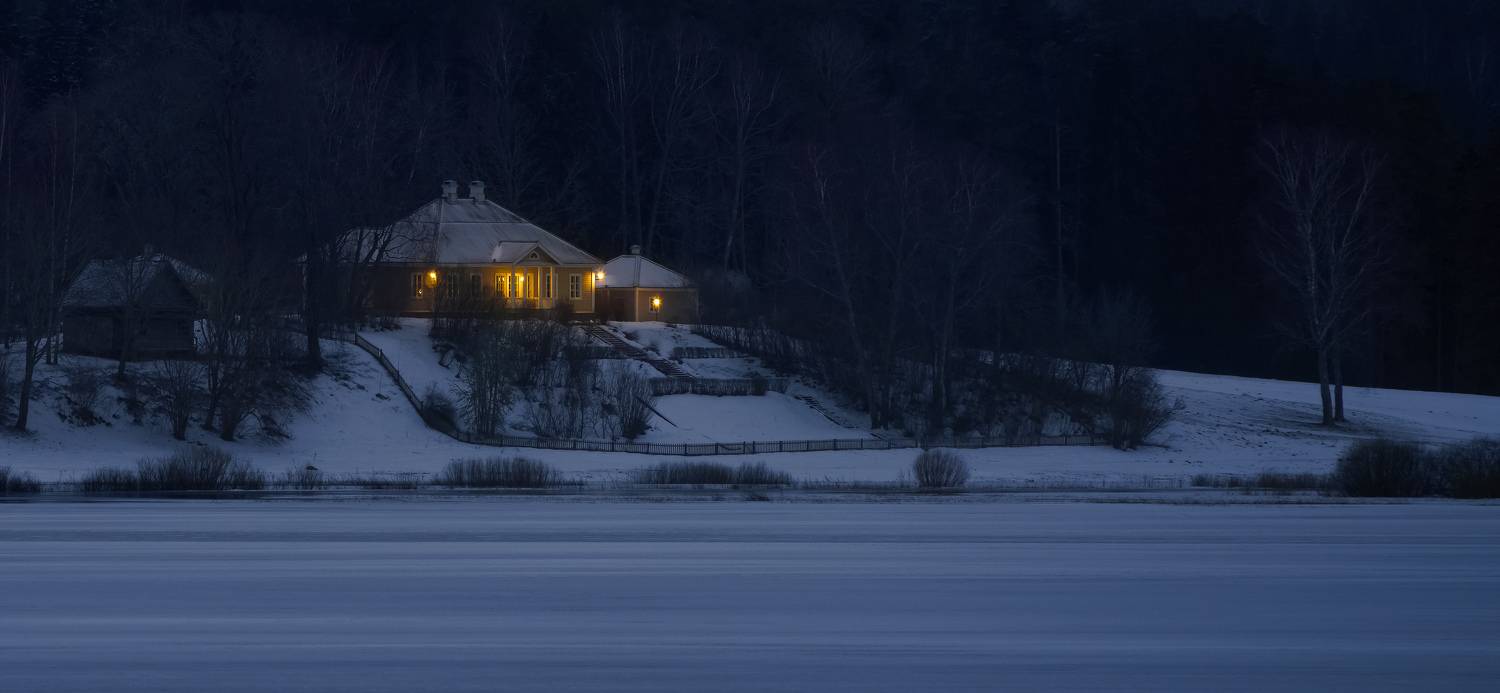михайловское, сороть, пушкинские горы, январь, Зверев Олег