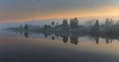 Утро на реке Свирь
