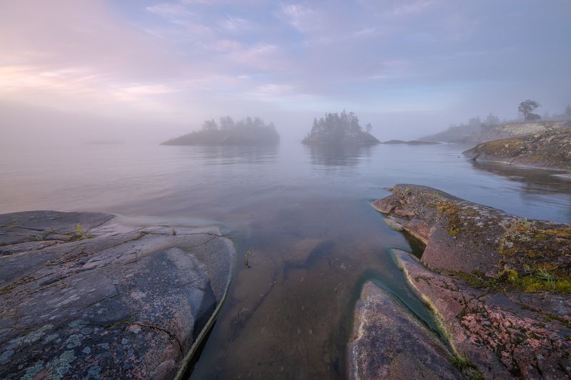 Ладога  Загадочное утро...  фото превью