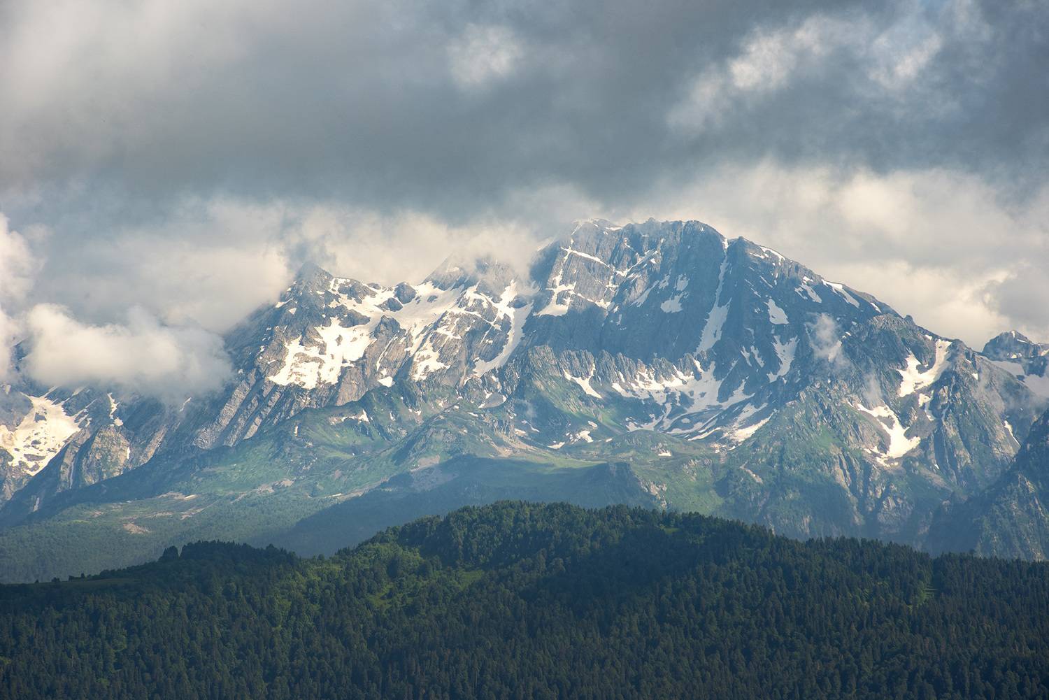 лето, горы, сочи, закат, Петрова Анастасия