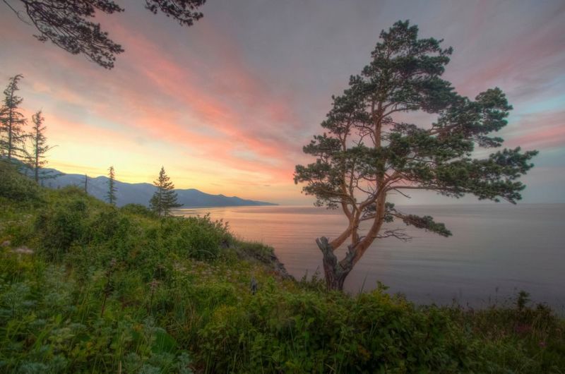 Рассвет на Байкале фото превью