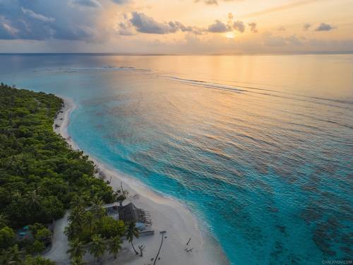 Мальдивы с воздуха