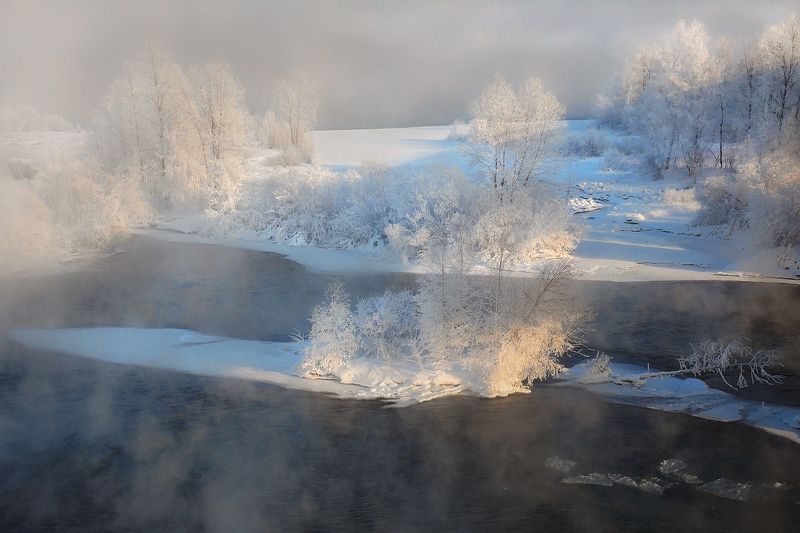 В январе на Ангаре фото превью
