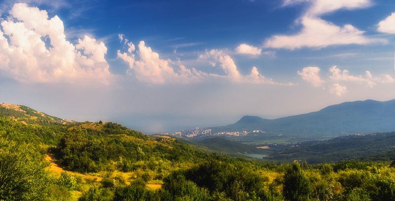 Вечер в долине Демерджи фото превью