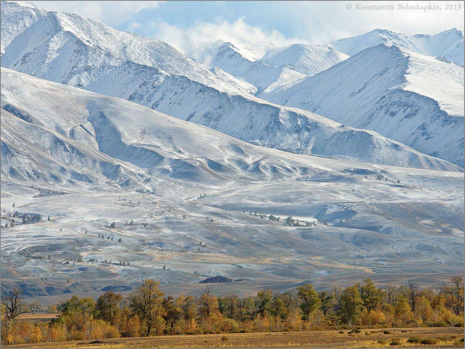 константин белошапкин, курайский хребет, оазис, осень, чаган узун, Константин Белошапкин