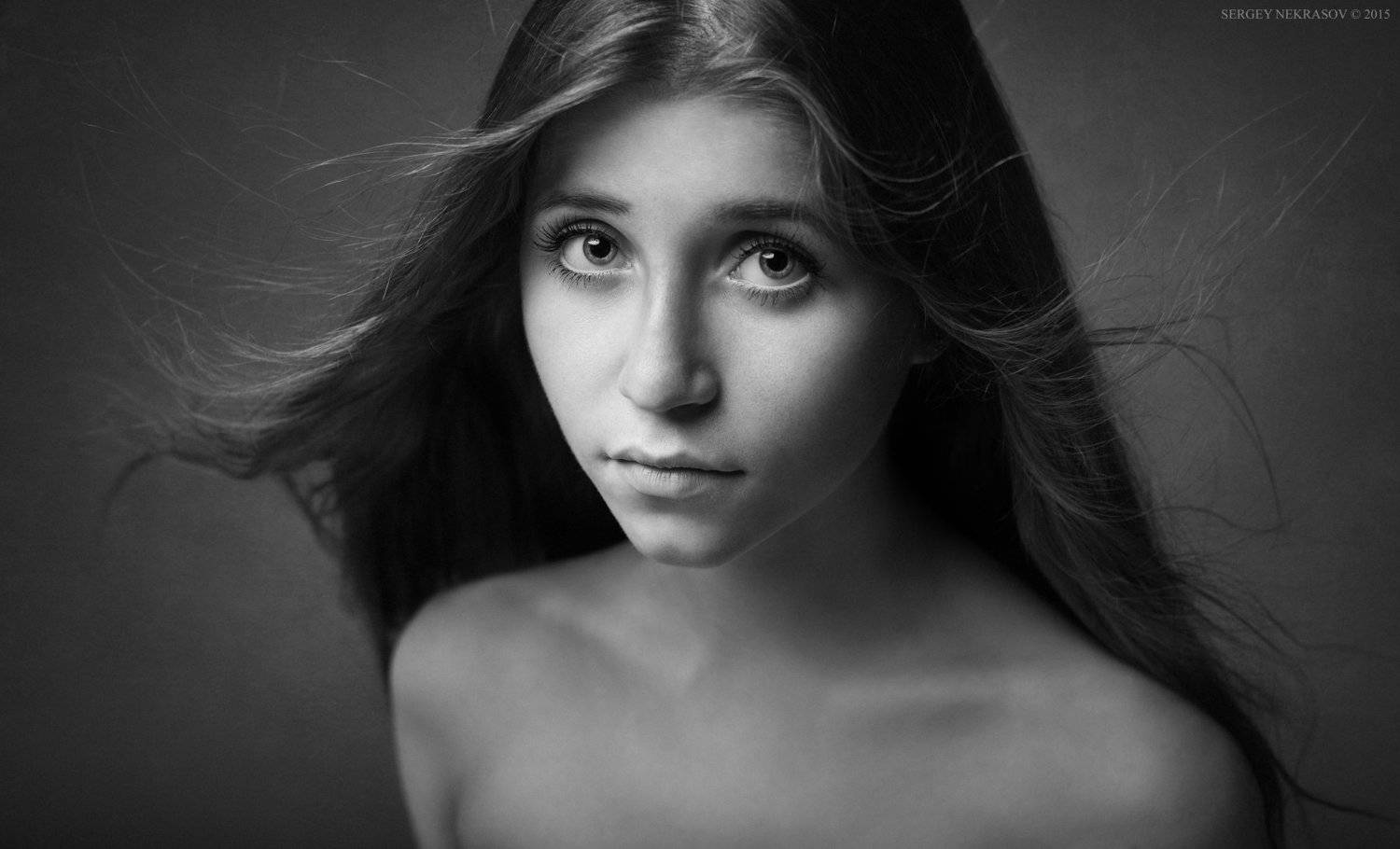 девушка, портрет, студия, girl, portrait, studio, Некрасов Сергей