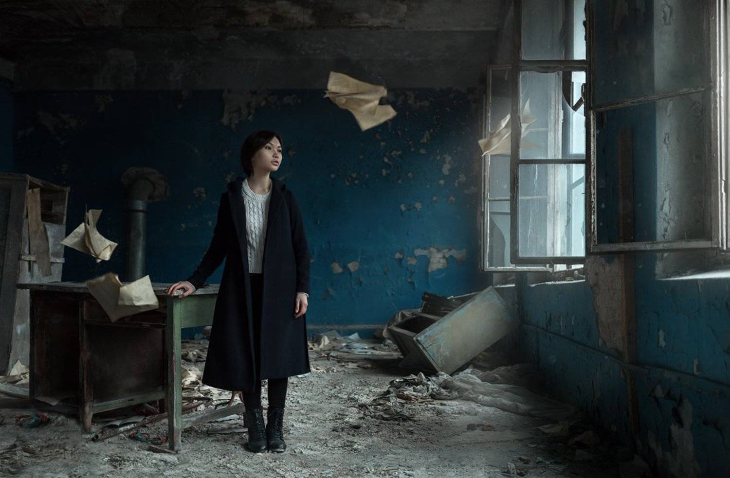 девушка, 2045, Филипп Рабачев