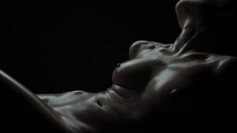 nude, oil, naked girl, skin Virgin oil фото превью