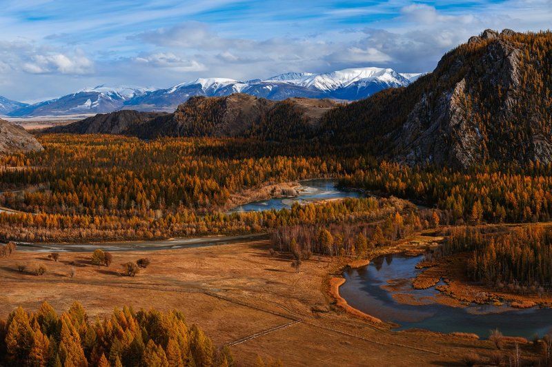 алтай, южно-чуйский перевал Чуйскими просторами фото превью