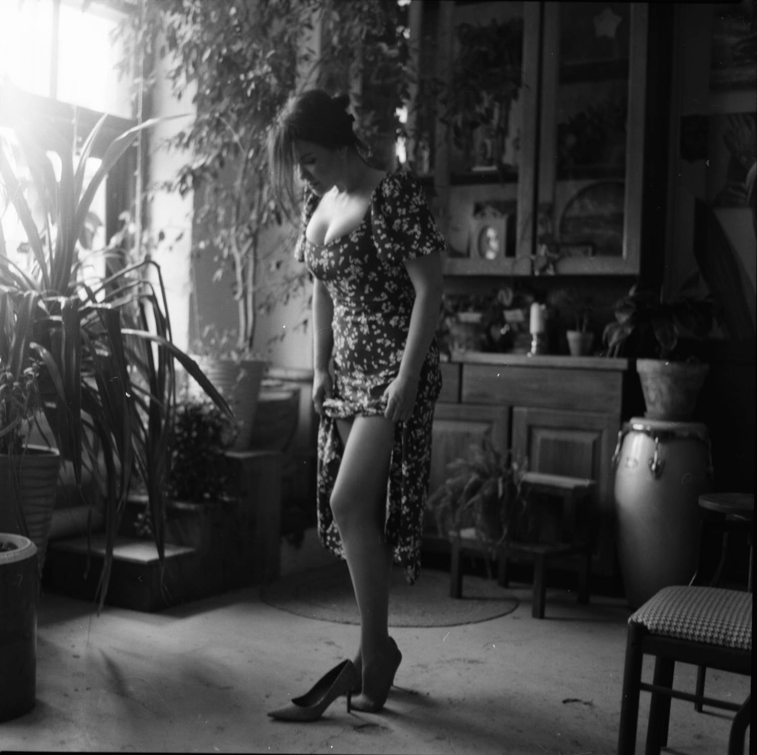 плёнка, чб, портрет, средний формат, film, medium format, portrait, women, M&oslash;rkt