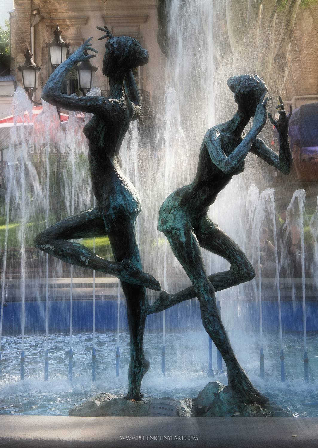 скульптура, искусство, музыканты,фонтан, городской пейзаж, тбилиси, Пшеничный Андрей