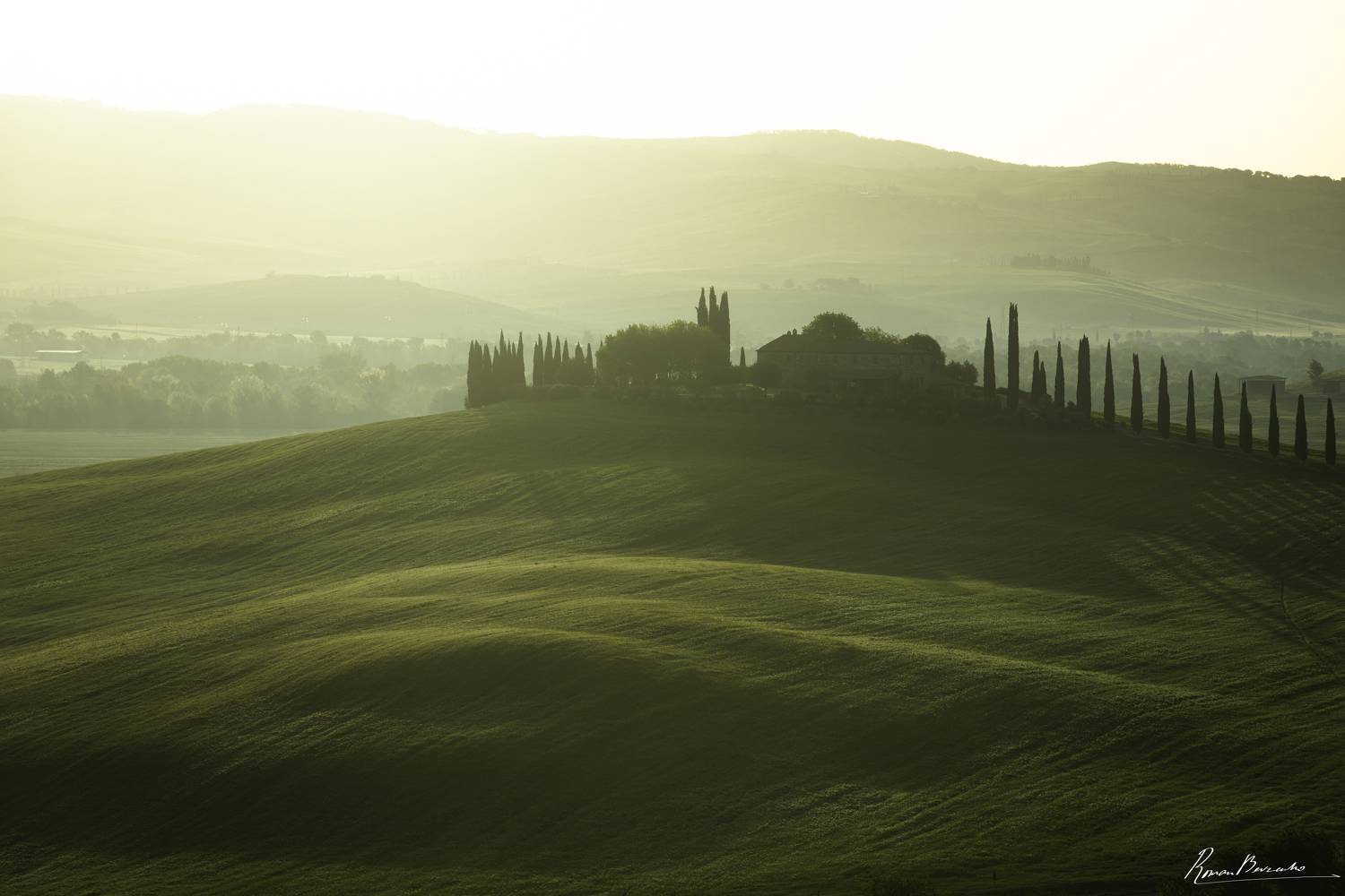 tuscany, toscana, landscape, Bevzenko Roman