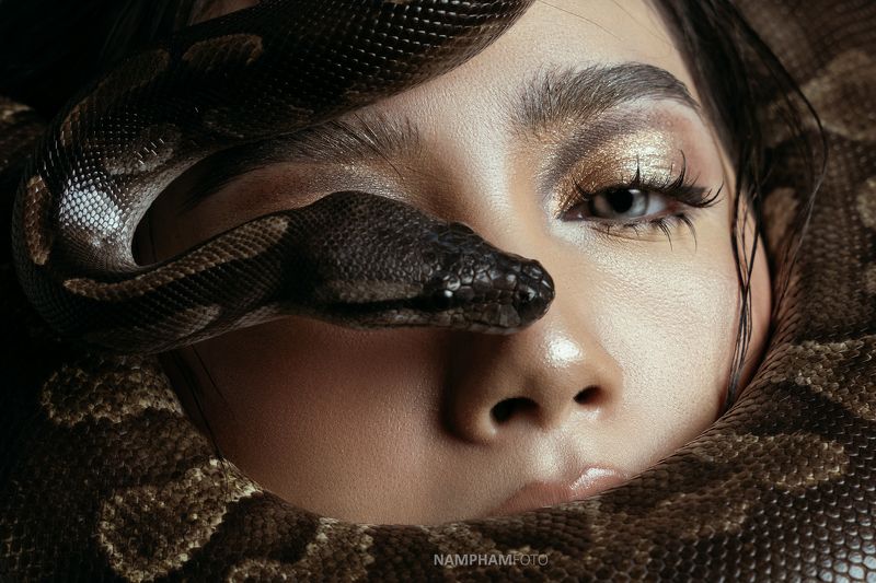 Python&Woman фото превью