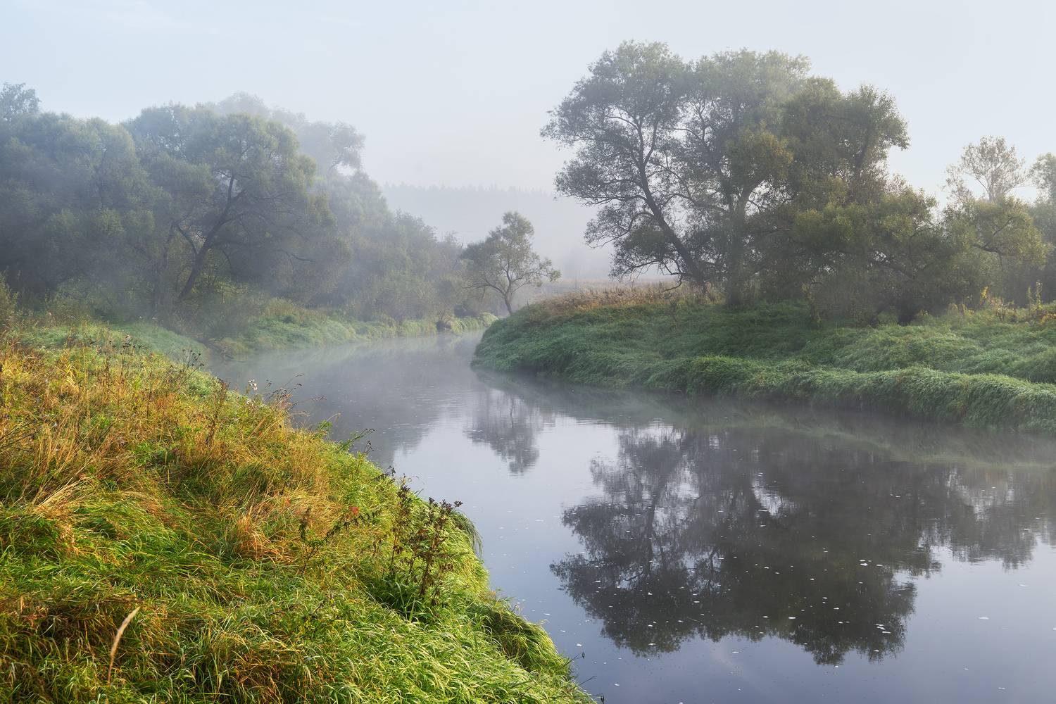 река истра, осень, Медведев Александр