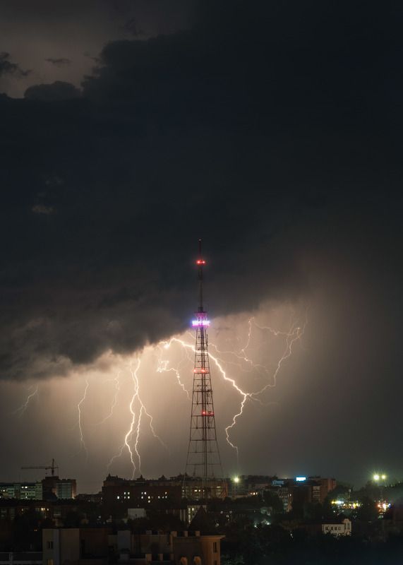Воскресная гроза...  Sunday thunderstorm... фото превью