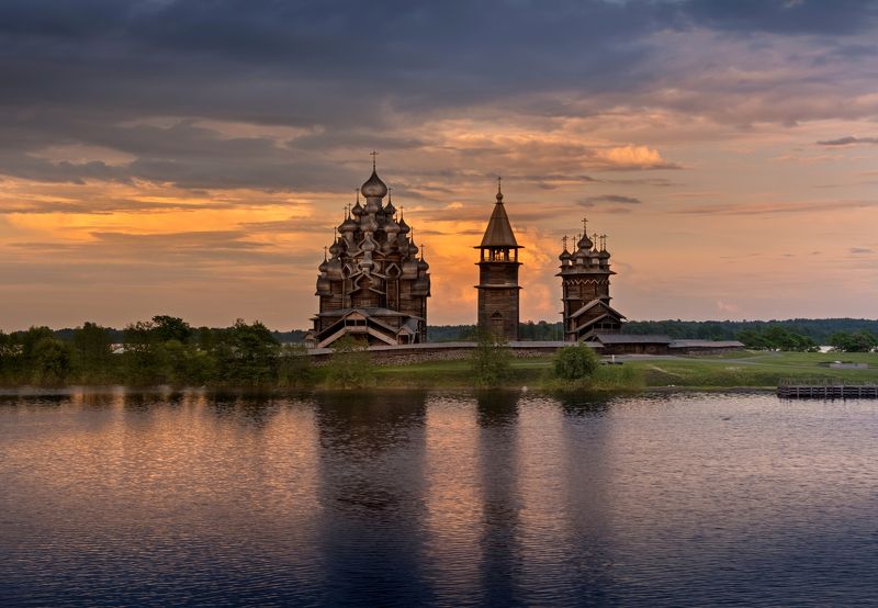 кижи, онега, нд, русь, святая русь, онего, карелия, святая русь нд, остров кижи, онежское озеро, kizhi, россия православная, русский север, кижский погост, kizhi pogost, деревянное зодчество Прощаясь с Кижами фото превью