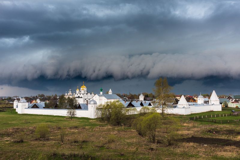 небо, суздаль, путешествие Надвигается... фото превью