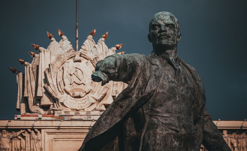 ленин, петербург, ссср, памятник, ленинград, спб дедушка Ленин фото превью