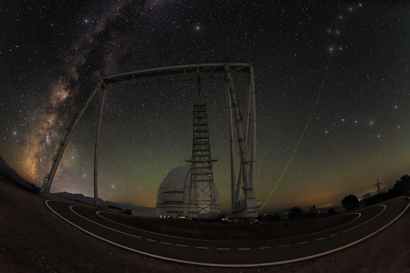 астрофото, астрофотография, ночь, астрономия, астропейзаж, кавказ, млечный путь, звезды, ночное небо, бта, night, nightphotography, stars, milkyway, longexposure БТА и медведицы фото превью