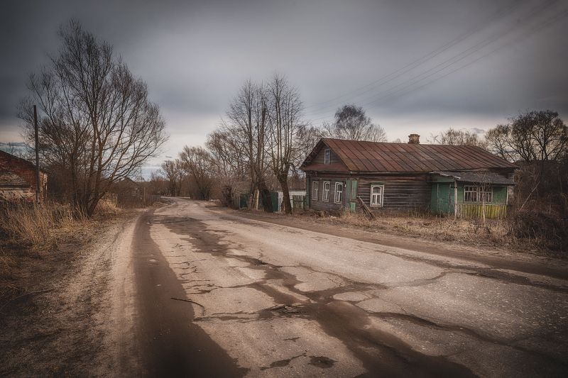 деревня, уныние, Депрессия фото превью