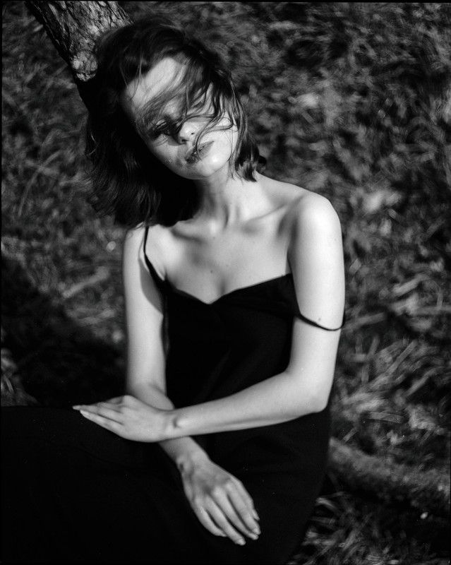 портрет, женский портрет, женская красота, девушка, чб, чернобелое, гламур, модель, model, glamur, portrait, bw, black and white Настя фото превью