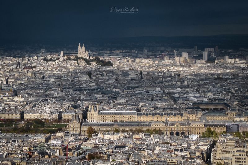 #paris #france #hail #panoramic #city #montparnasse Paris фото превью