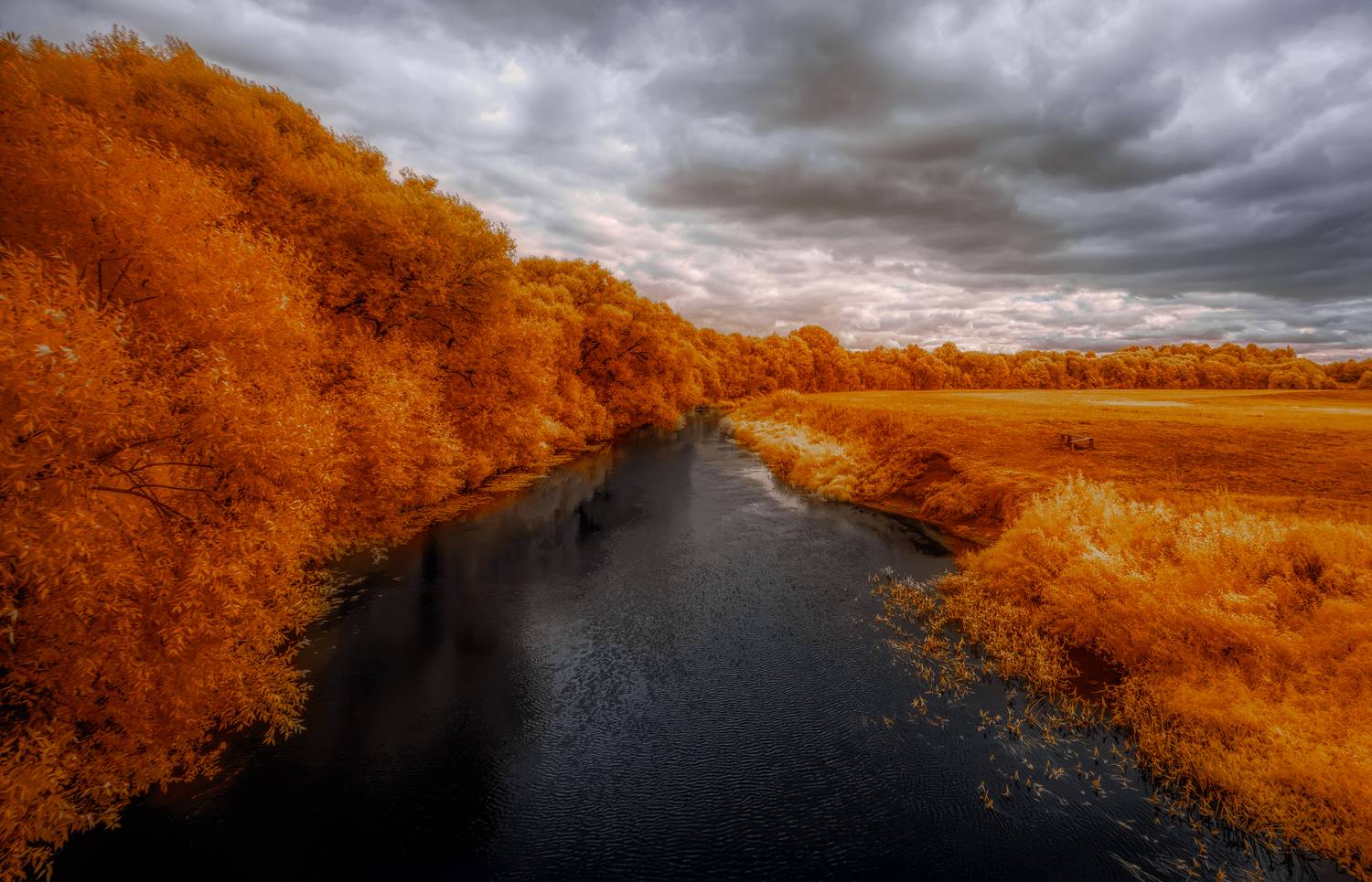 infrared,ик-фото,инфракрасное фото, инфракрасная фотография, пейзаж, лето,  Sixten (Сергей)