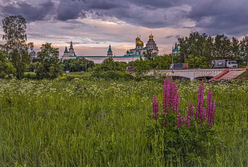 новый иерусалим.... Перед дождем фото превью
