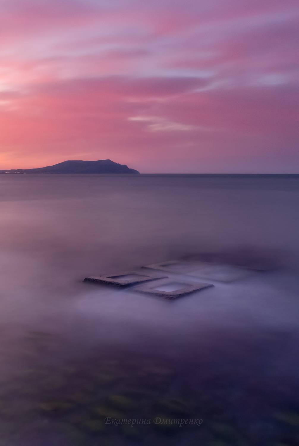 крым, рассвет, новый свет, судак, природа, море, пейзаж, crimea, landscape, длинная выдержка, морской пейзаж, Дмитренко Екатерина