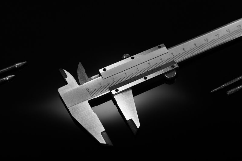 предметка, предметная фотография, чб, металл, чёрный, студия  фото превью