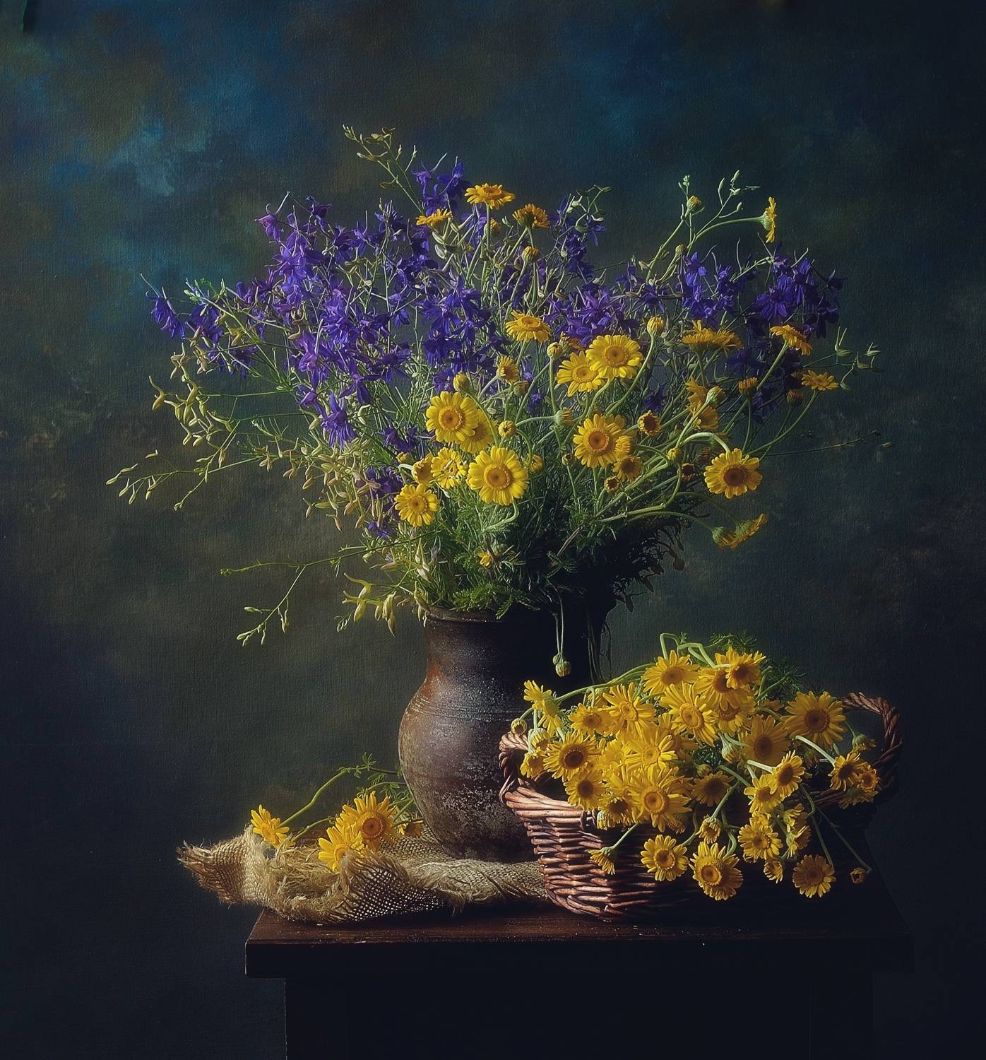 натюрморт,цветы,букет,лето,сокирки, Наталия К