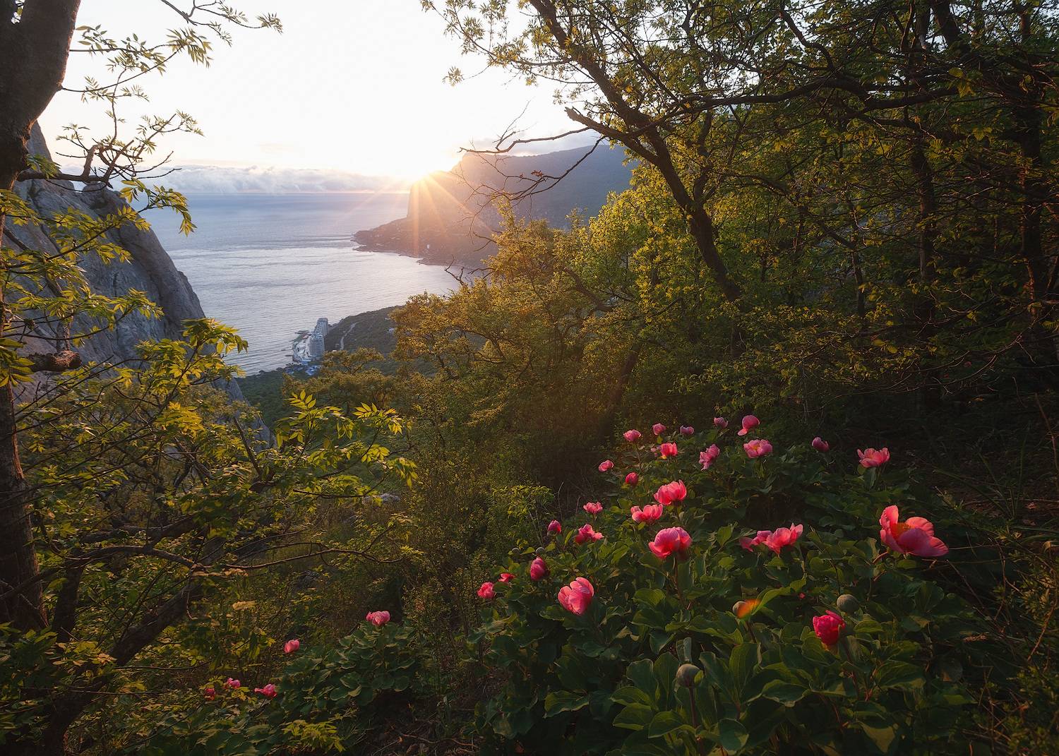 крым, горы, море, весна., Владимир Дубинин