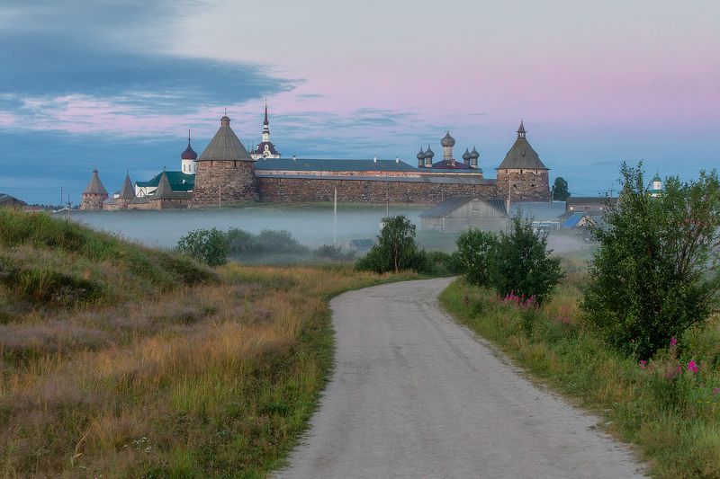 Живописное утро на Соловках. фото превью