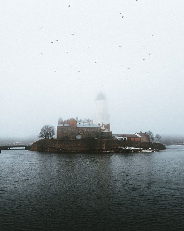 Выборгский замок фото превью