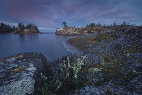 Ночью на озере