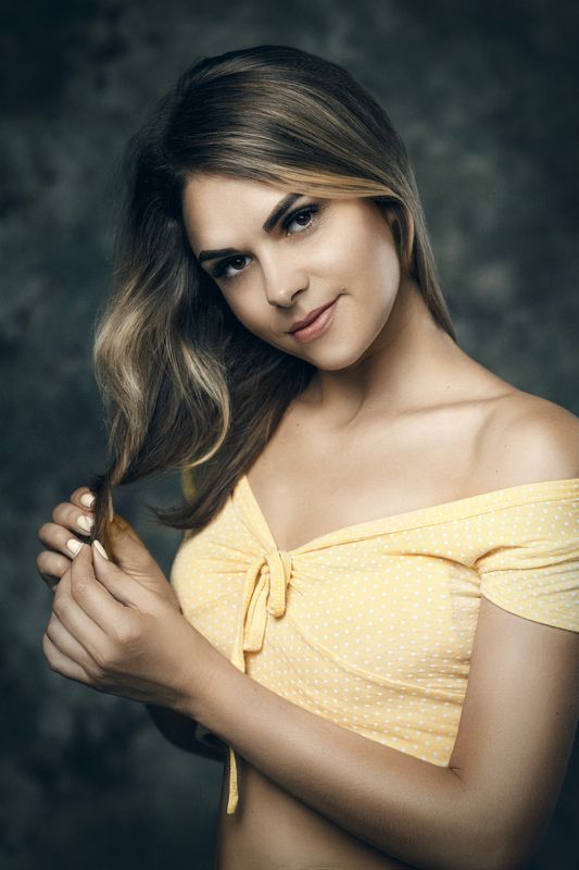 девушка, студия, художественное фото, портрет, женский портрет Марина фото превью