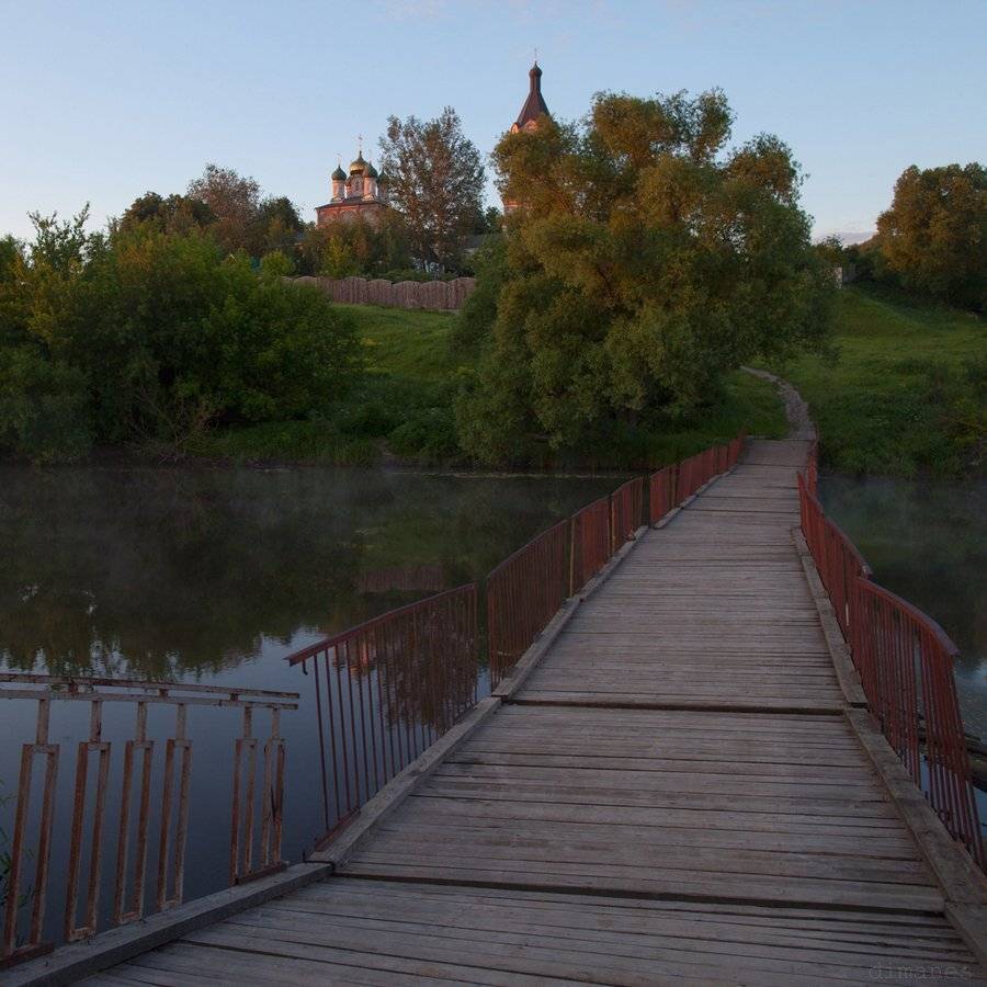 Пейзаж, Церковь, Дмитрий
