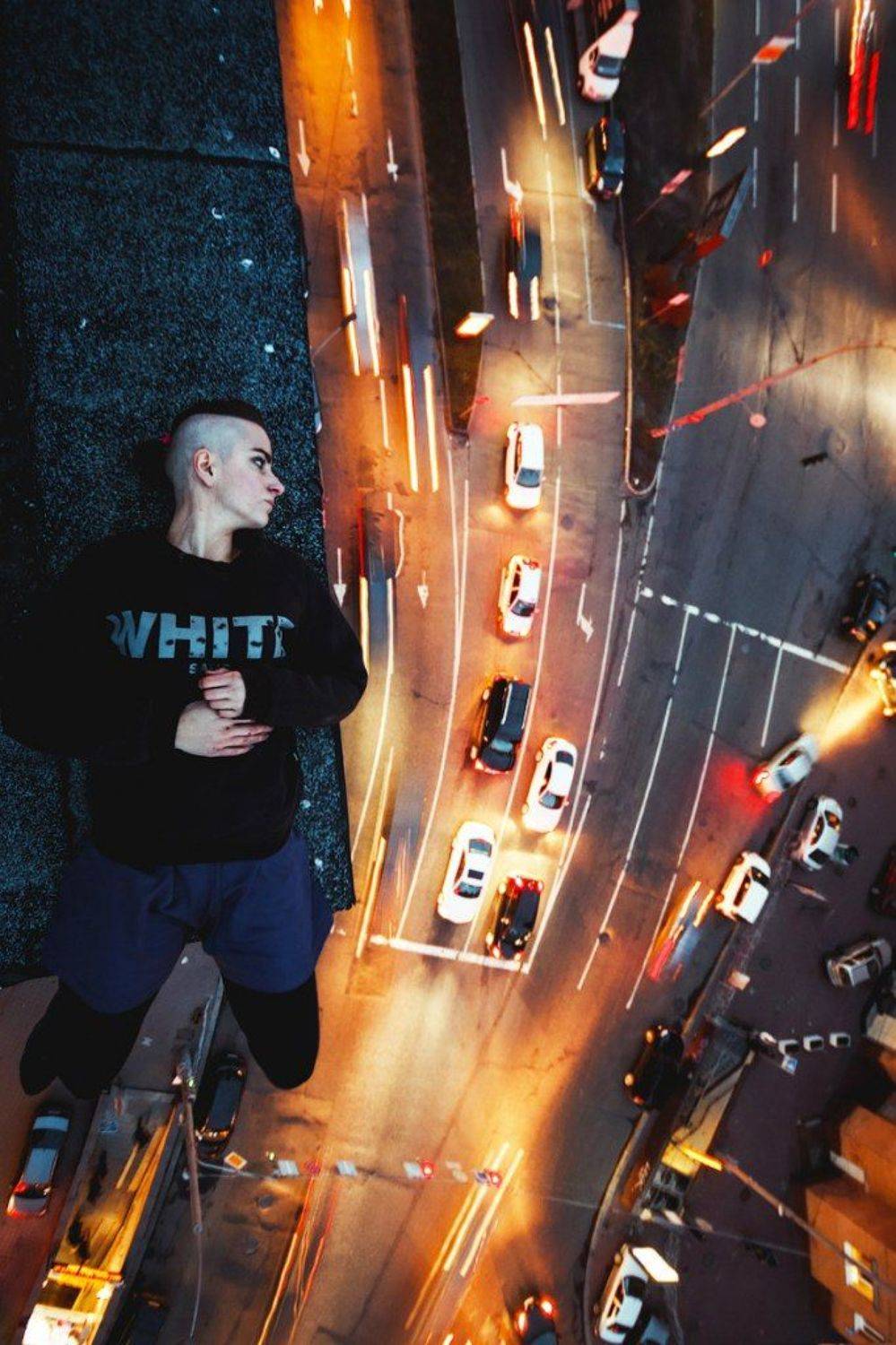 casnon , canon70d, kiev, ukraine, people, woman, girl, scare, city, landscape, roofing , люди, крыша, руф, руфинг, девушка, Дмитрий Шеремет