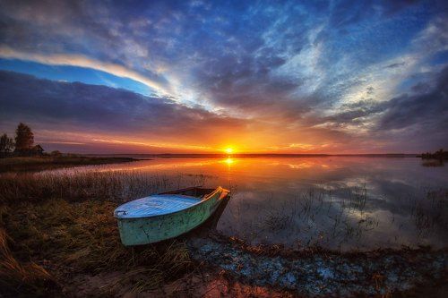 Плывем на закат