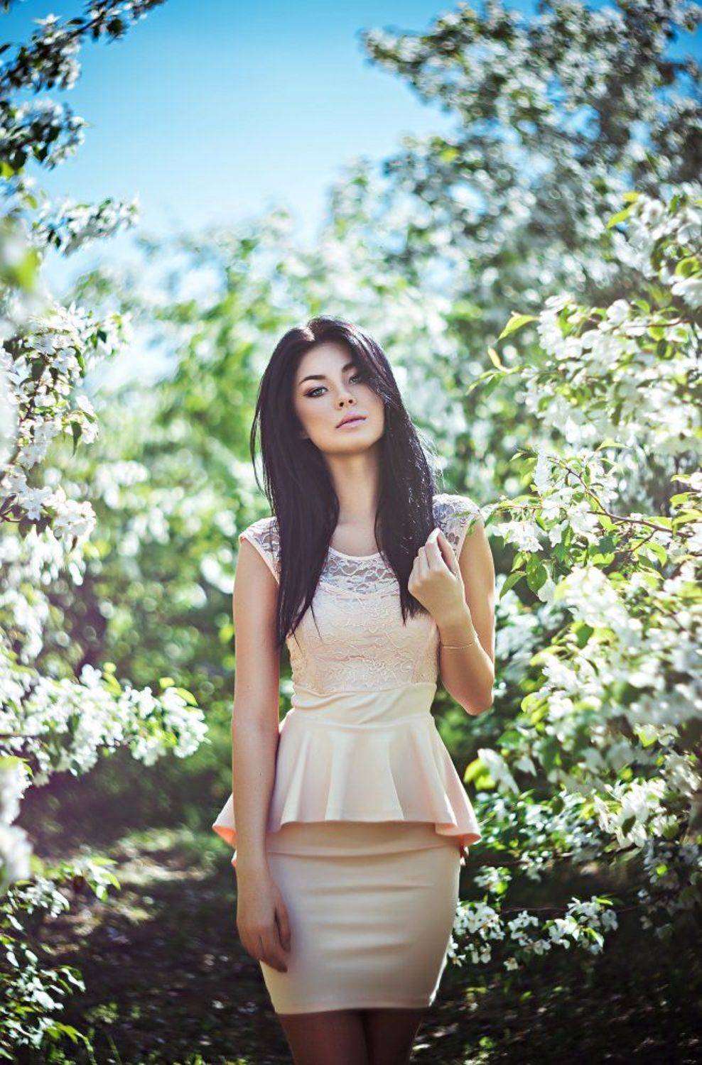 girl, young, beauty, sexy, portrait, apple, Антон Харисов